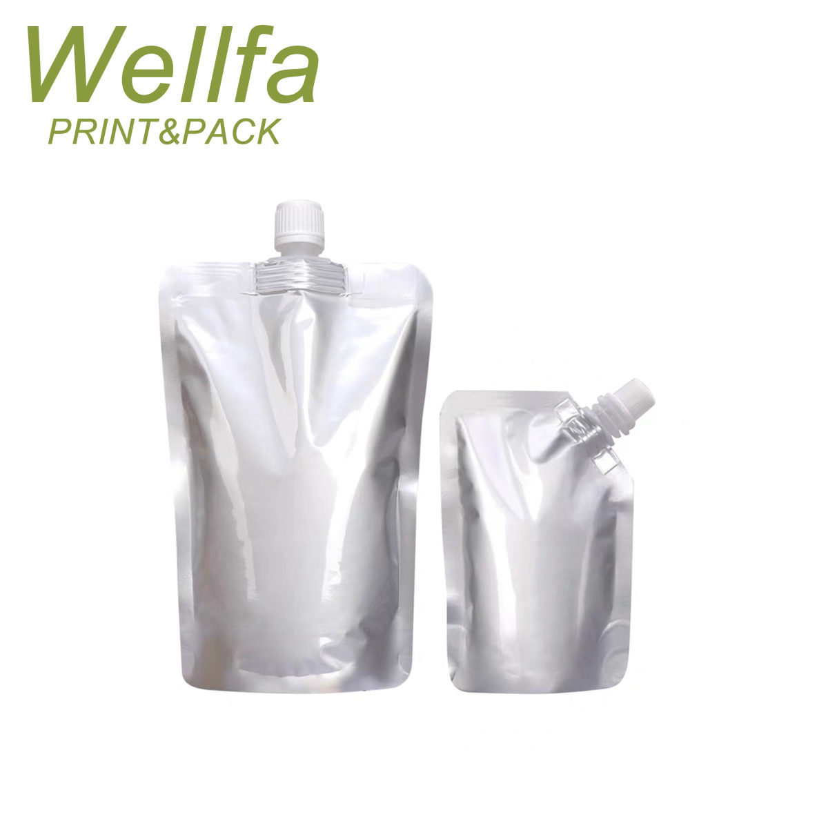 High Quality Heat Resistant Aluminum Foil Stand Up Retort Spout Pouch