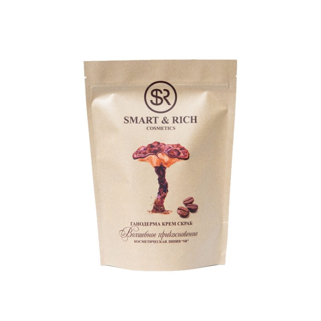 Doypack Kraft Customized Printed Coffee Bean Paper Stand Up Pouch