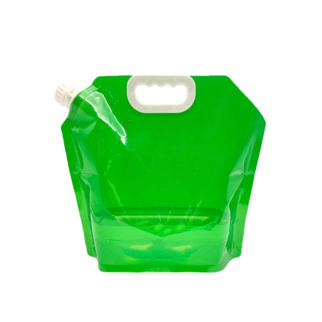 1.5L 2.5L 5L Gallon Foldable Portable Water Liquid Clear Spout Pouch