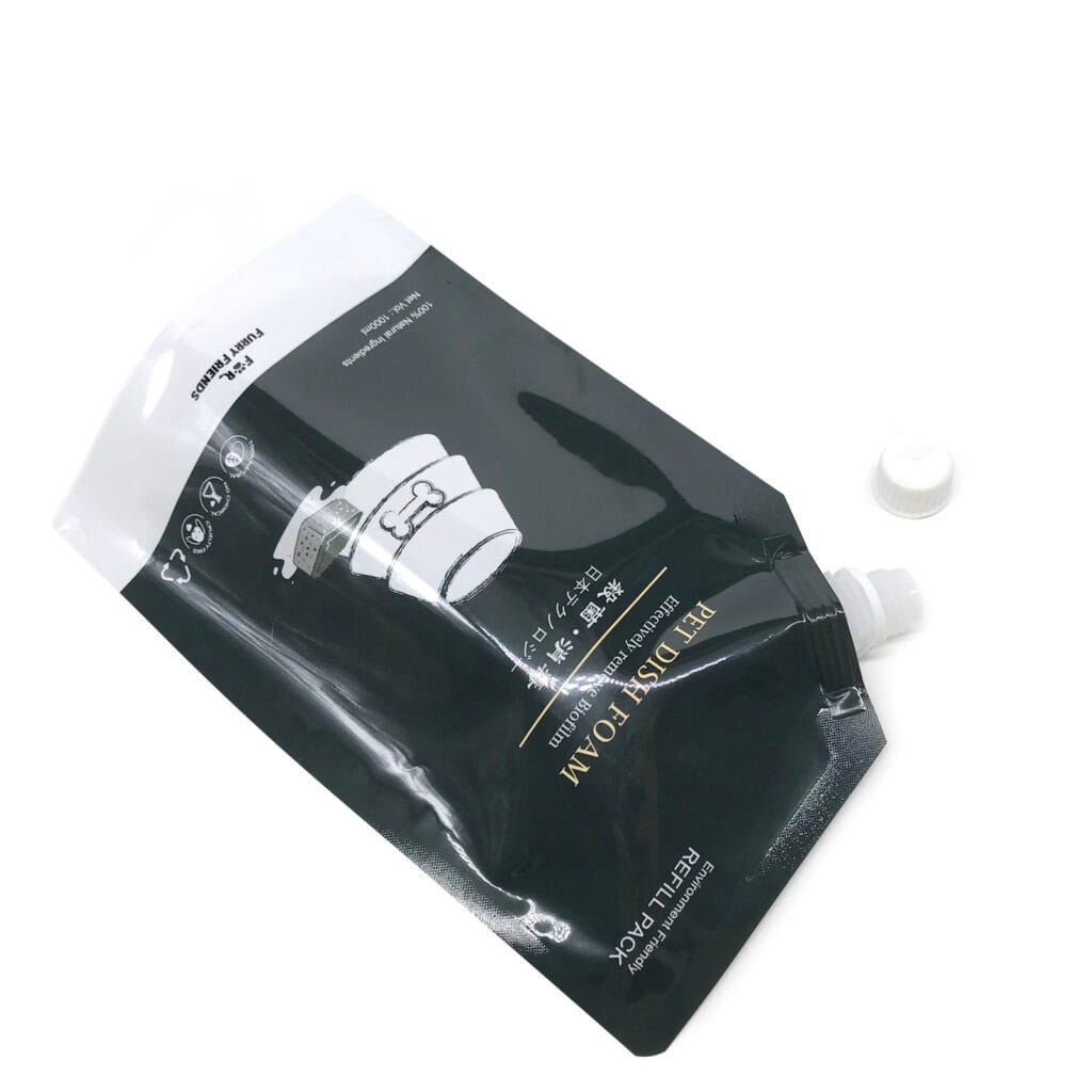 Stand Up Refill Laundry Detergent Pet Liquid Soap Spouted Pouches