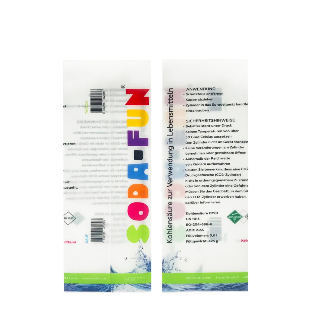 Shrink Sleeve For Bottles PVC Wrap Labels With Logo Printing