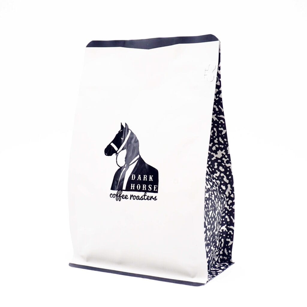 Custom Printed Reusable Cafe 250g500g1kg Zipper Flat Bottom Pouch Flexible Packaging Coffee Bag Design