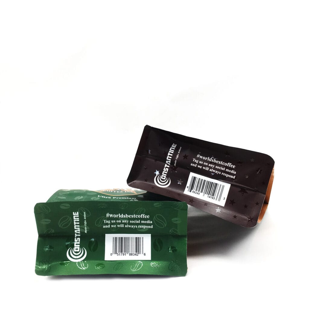 Custom Logo Flat Bottom Pouch With Valve And Zip Lock Factory OEM Bolsas De 250g500g1kg Cafe Packaging Coffee Bags