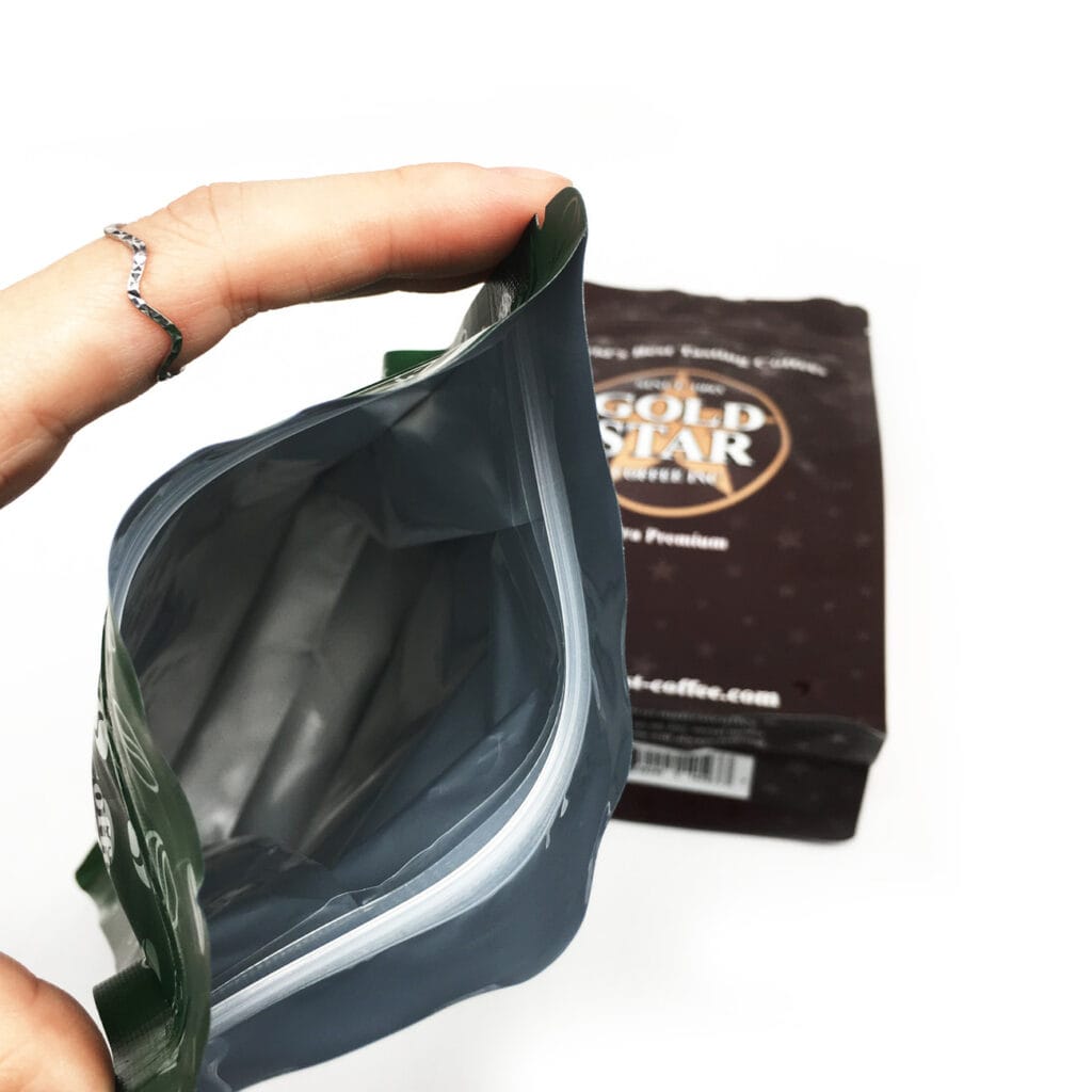 250g 500g Zipper Coffee Packaging Pouches Bag Flexible Packaging Bag Of Coffee