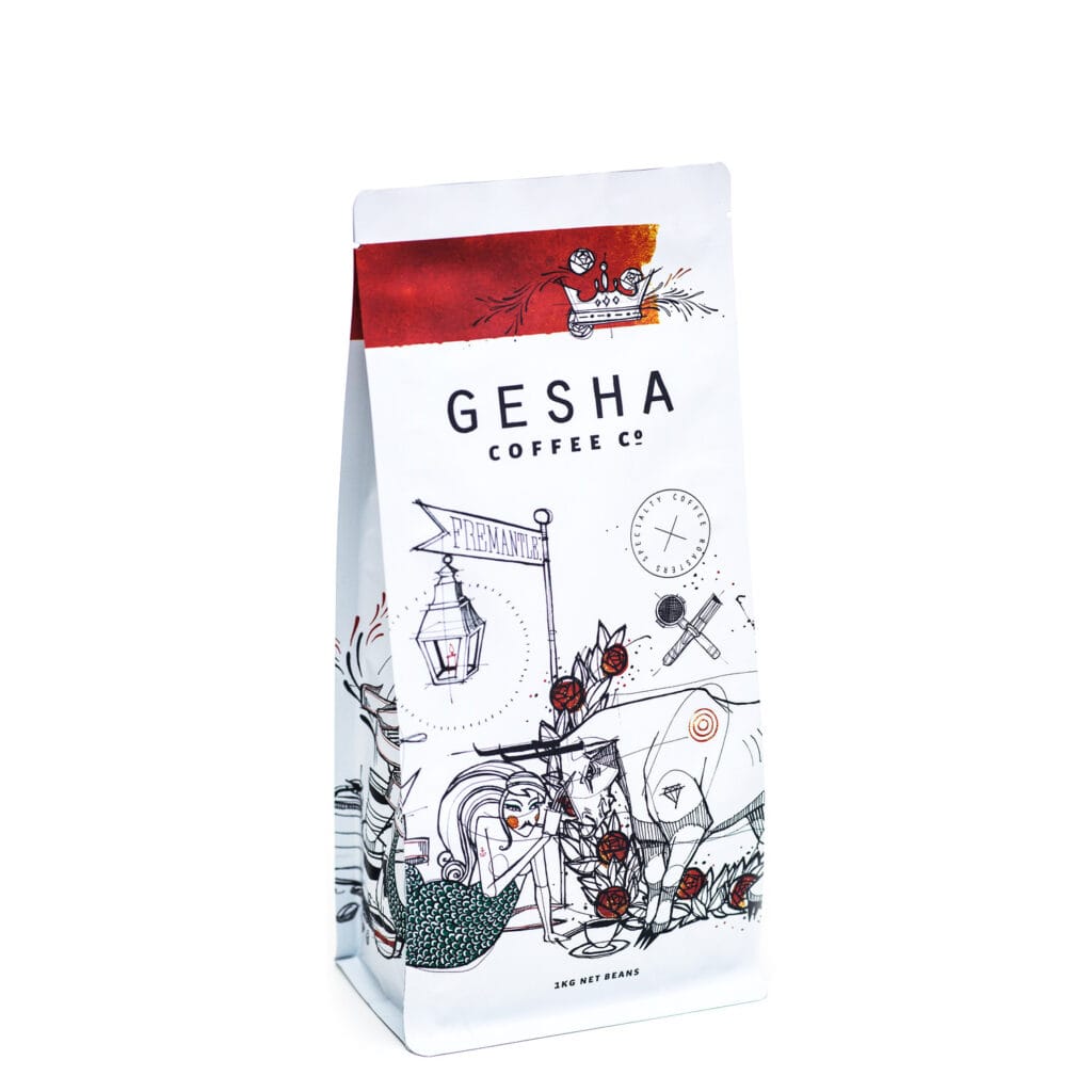 custom printed coffee bags