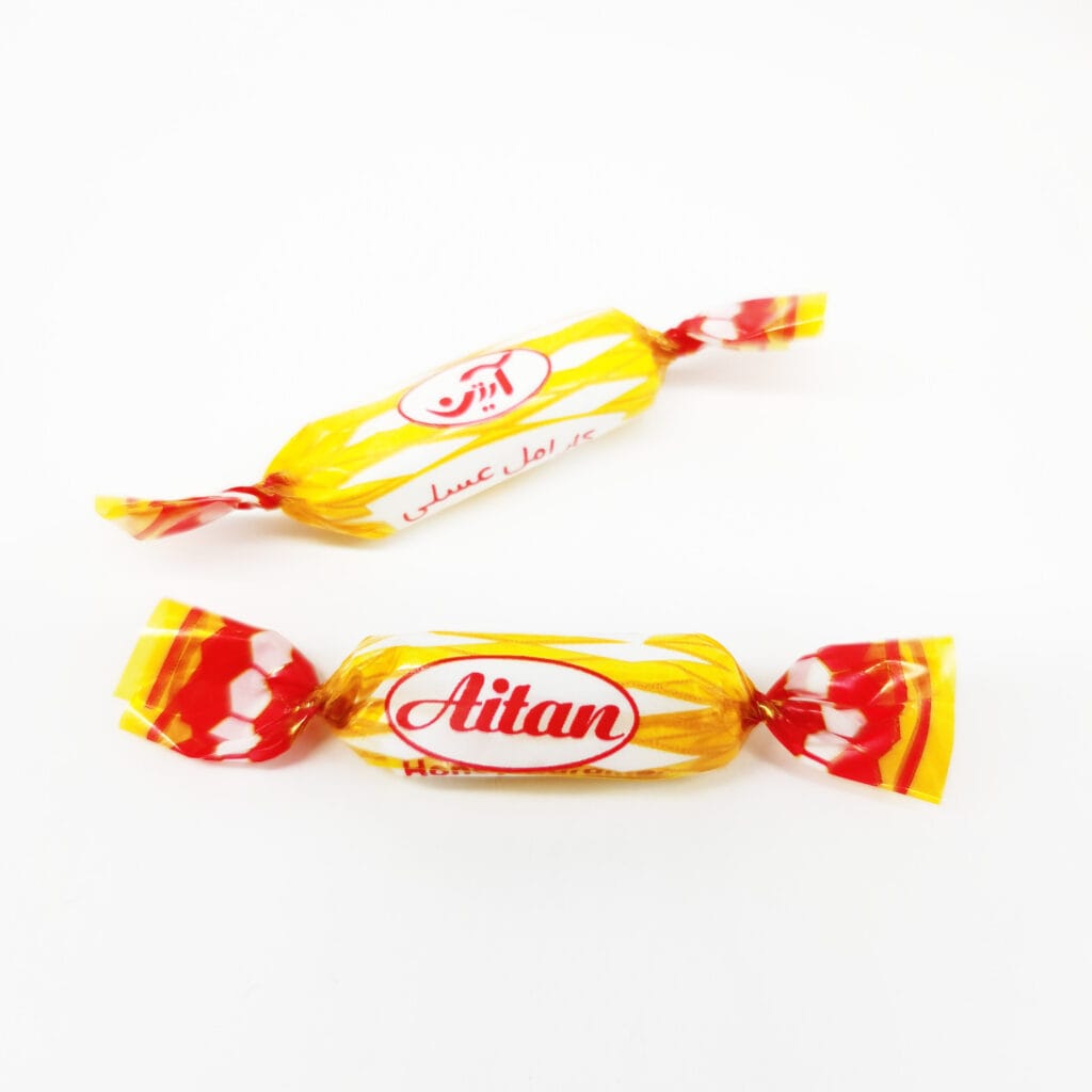 Twist Film Roll Custom Printed Metallized PET Wrapping Film Plastic Candy Wrapper