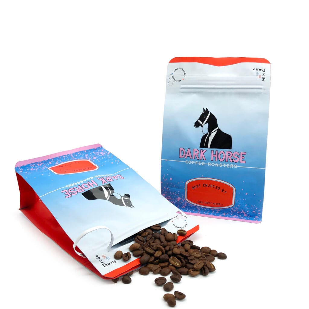 Custom Printed Reusable Cafe 250g500g1kg Zipper Flat Bottom Pouch Flexible Packaging Coffee Bag Design