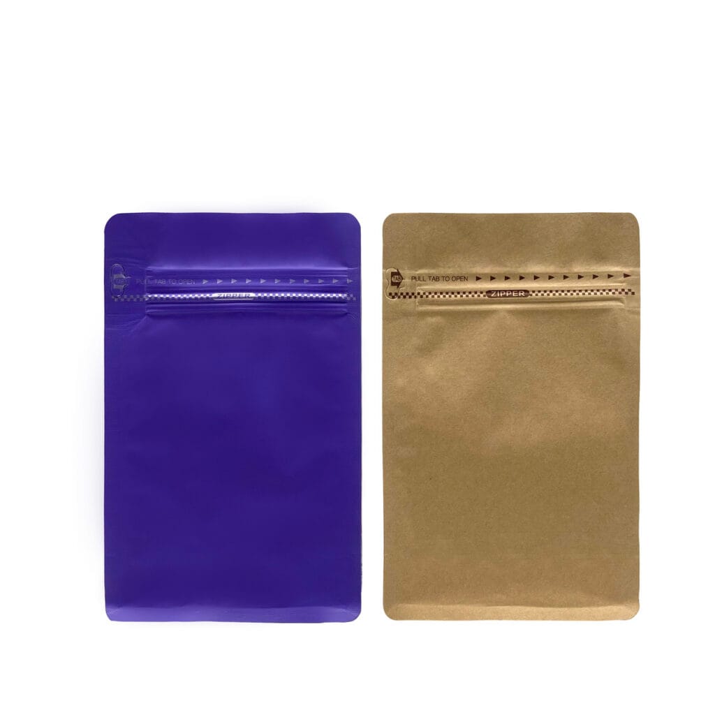 250g 500g Zipper Coffee Packaging Pouches Bag Flexible Packaging Bag Of Coffee