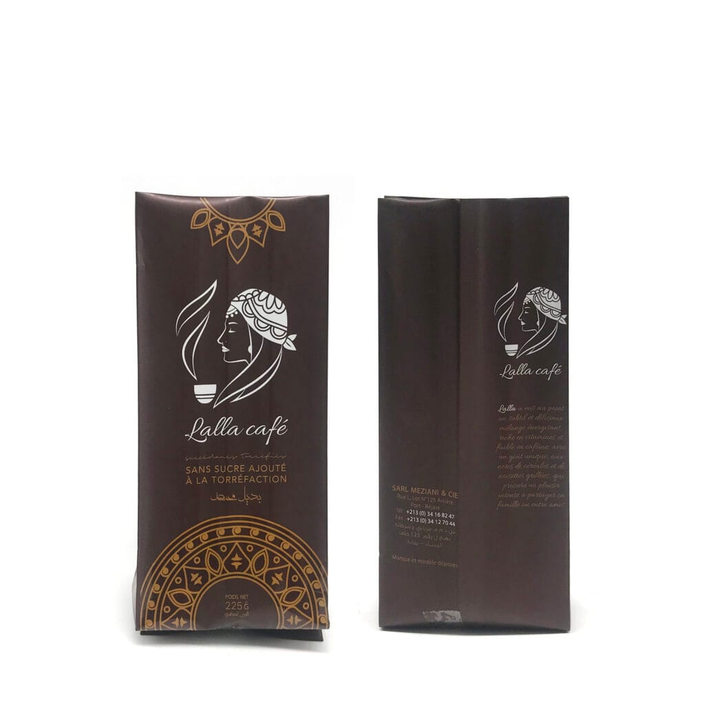 Side Gusset Tin Tie Coffee Bean Bag Factory Custom Printed 250G 500G 12 Oz Coffee Ground Pouch Packaging With Valve Coffee Bag