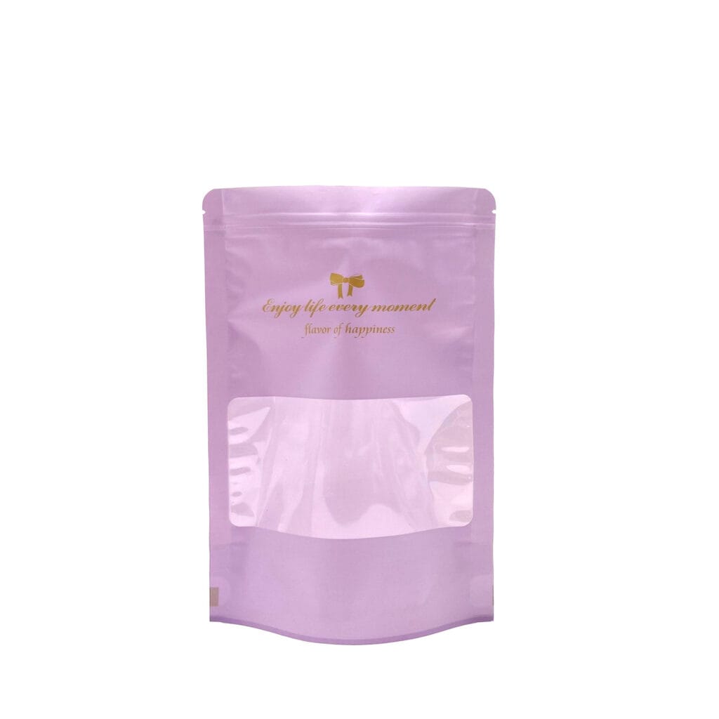 Customize Printing Nuts Package Bags With Window Mixed Dried Fruits Cashew Packaging Peanut Raisin Bag Snack Packaging Bag