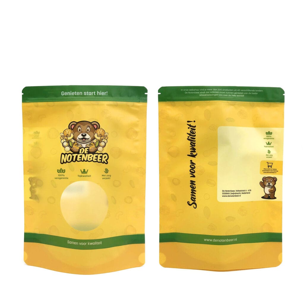 Top Zipper Dried Fruit Food Package Pouch Peanut Walnut Bag Pine Peanuts Mixed Cashew Nuts Packaging Stand Up Pouch Packag