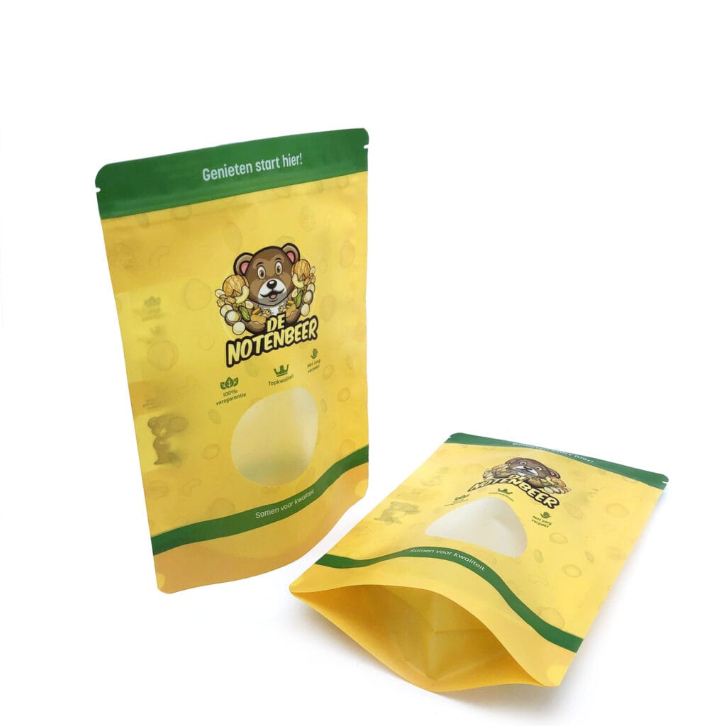 Top Zipper Dried Fruit Food Package Pouch Peanut Walnut Bag Pine Peanuts Mixed Cashew Nuts Packaging Stand Up Pouch Packag