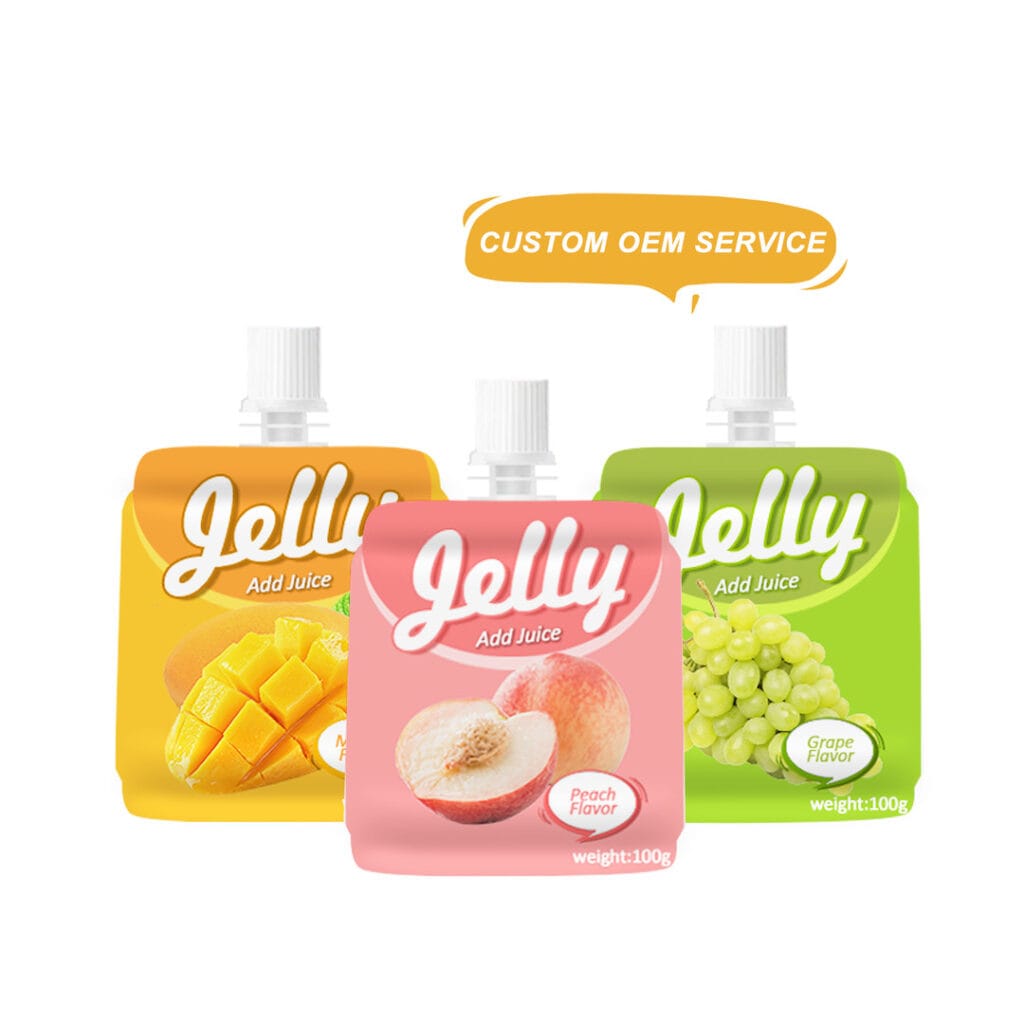 Baby Food Fruit Puree 15ml 180ml Beverage Custom Spout Pouches