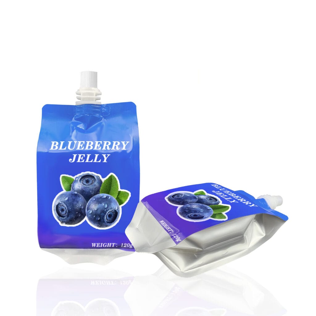 Manufacturer 8 oz 50ml 200ml Milk Fruit Baby Food Quad Seal Juice Spout Pouch