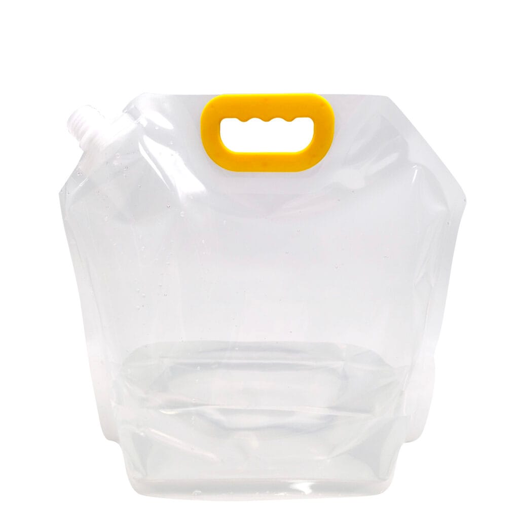 5 Liter Gallon Foldable With Handle Portable Water Liquid Spout Pouch Wholesale
