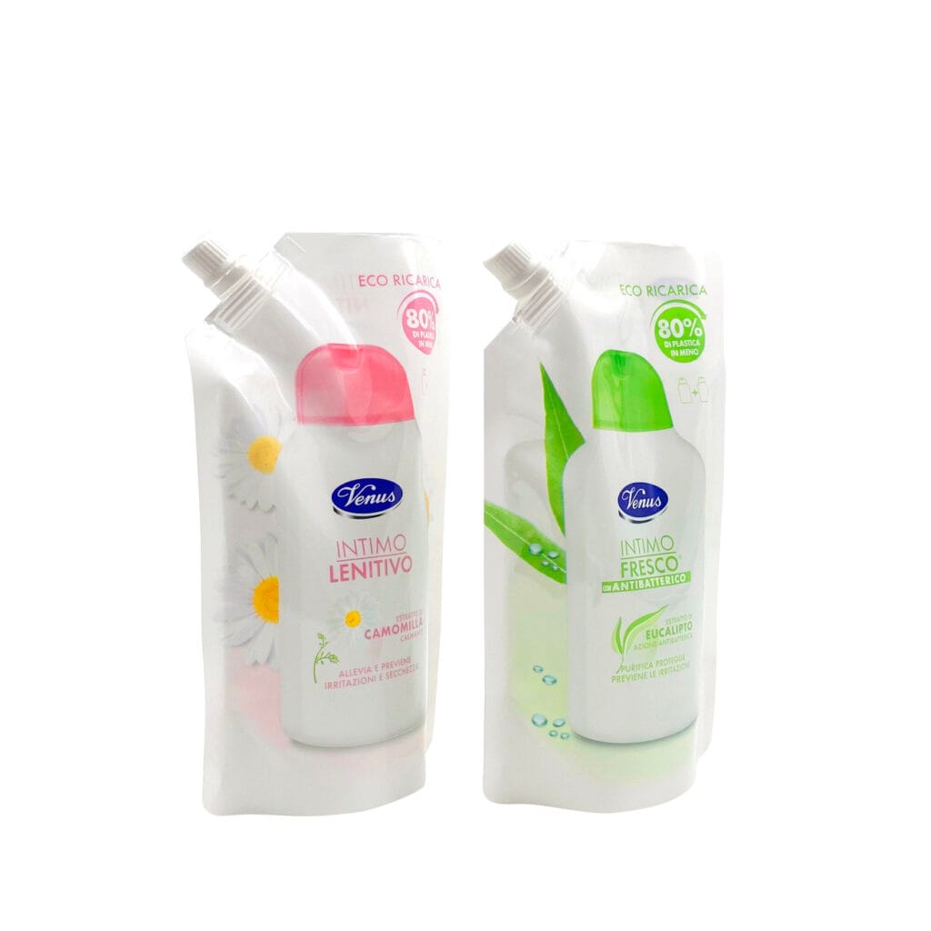 Laundry Detergent Powder Refill Liquid Packaging Bag Plastic Spout Pouch