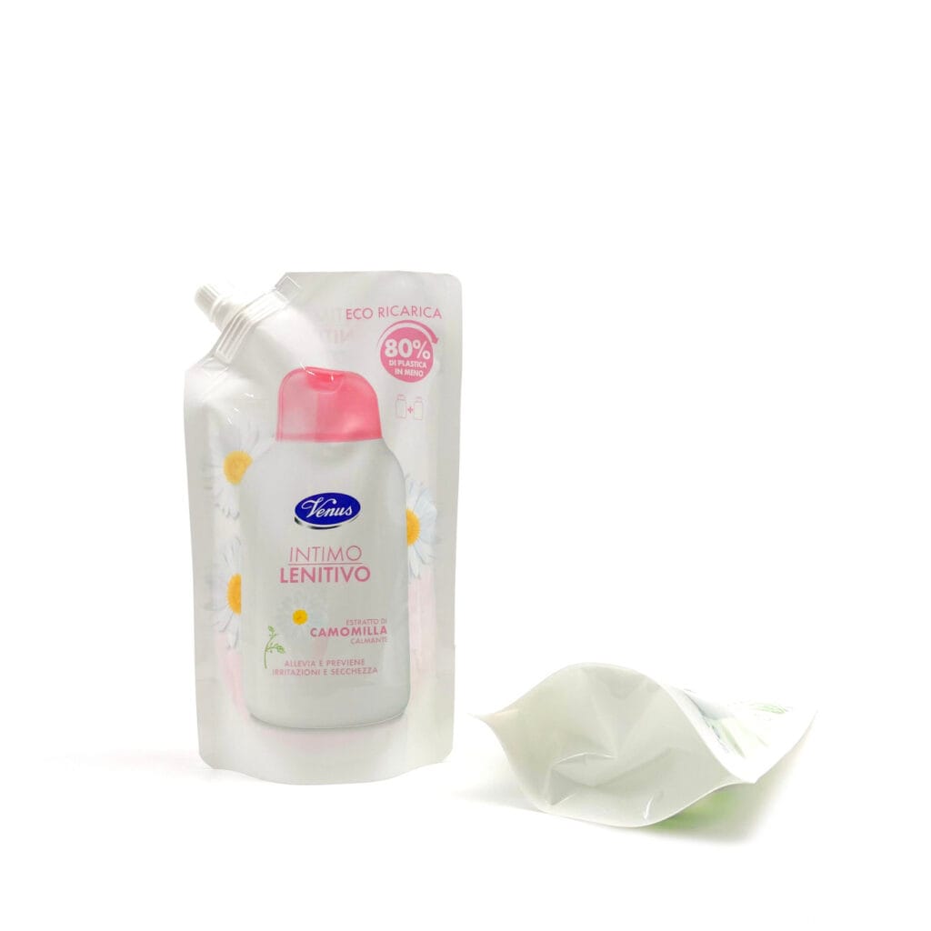 BOPP/PE Refill Laundry Detergent Body Wash Liquid Soap Spout Pouches