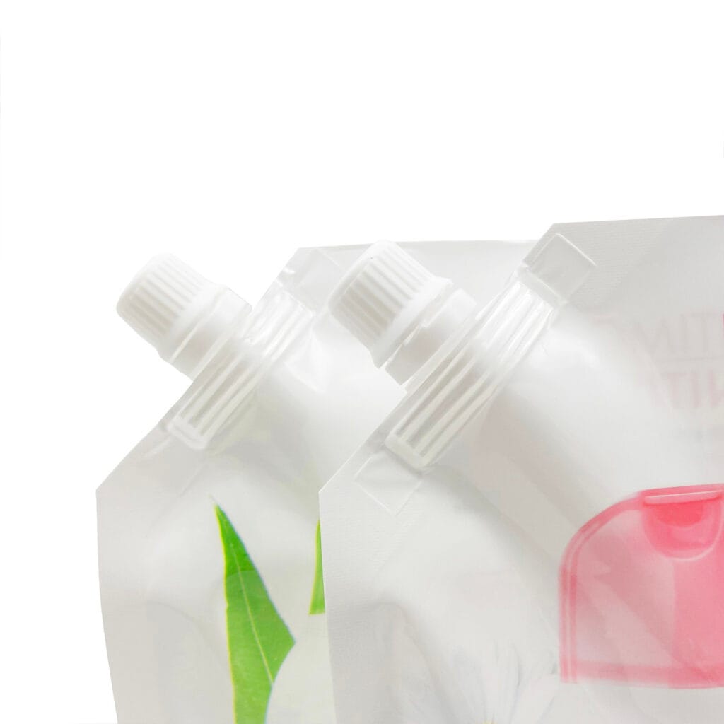 BOPP/PE Refill Laundry Detergent Body Wash Liquid Soap Spout Pouches