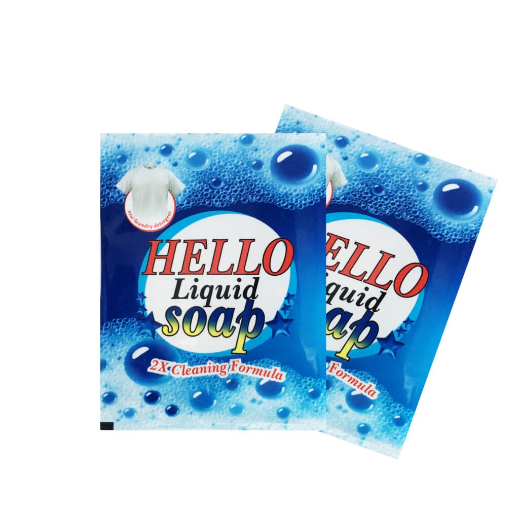 Factory OEM Custom PET Washing Powder Package Lamination Plastic Film Rolls