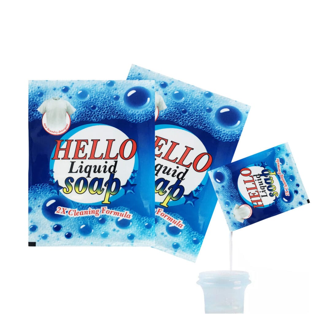 Factory OEM Custom PET Washing Powder Package Lamination Plastic Film Rolls