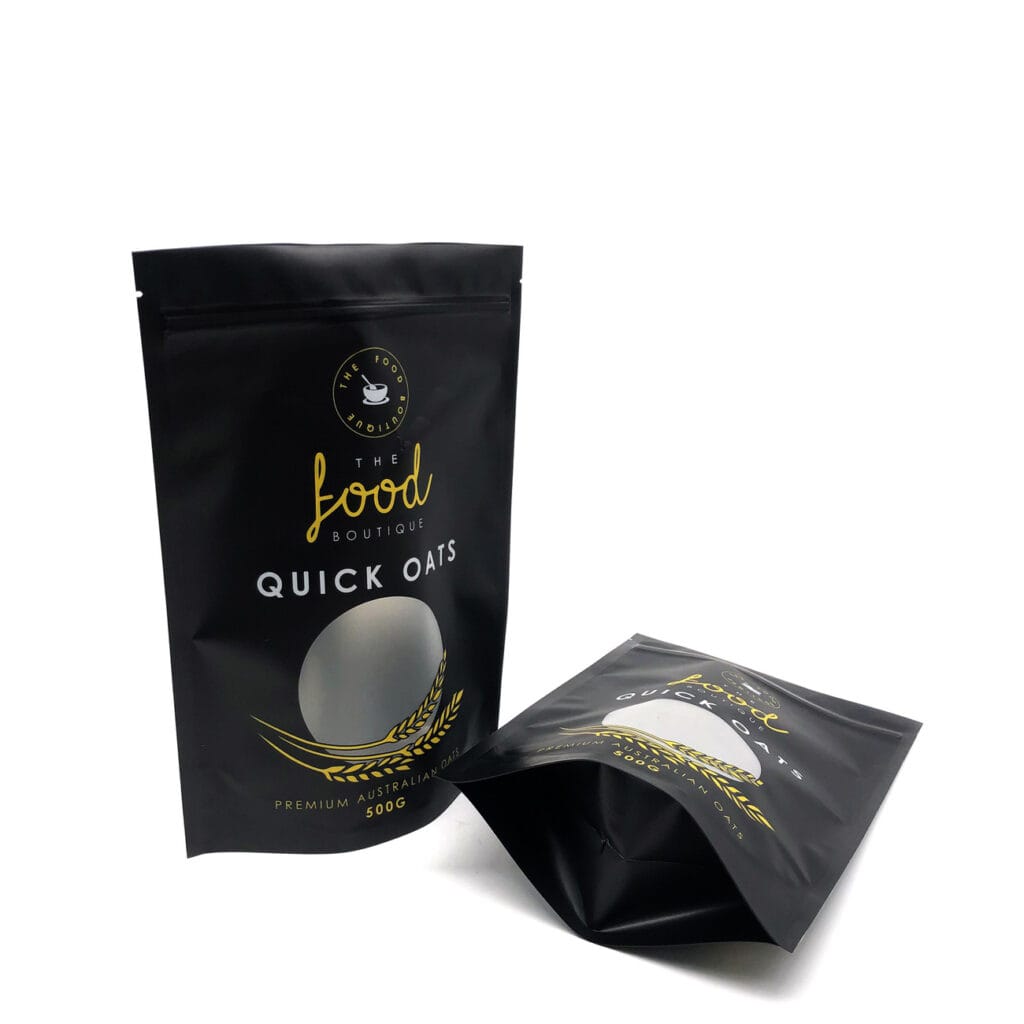 Customized Stand Up Top Zipper Dried Fruit Seed Food Package Pouch Bag Mixed Cashew Quick Cereal Oats Packaging Doypack