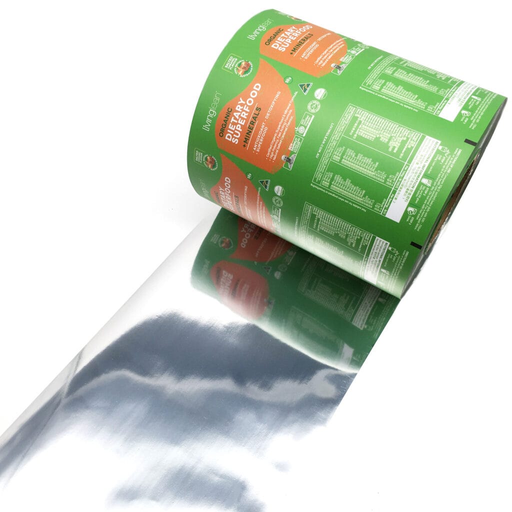 Factory OEM PET BOPP Custom Printed Lamination Pouch For Auto Packing Aluminum Foil Packaging Film