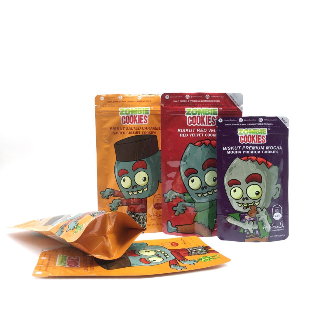 custom stand up pouches