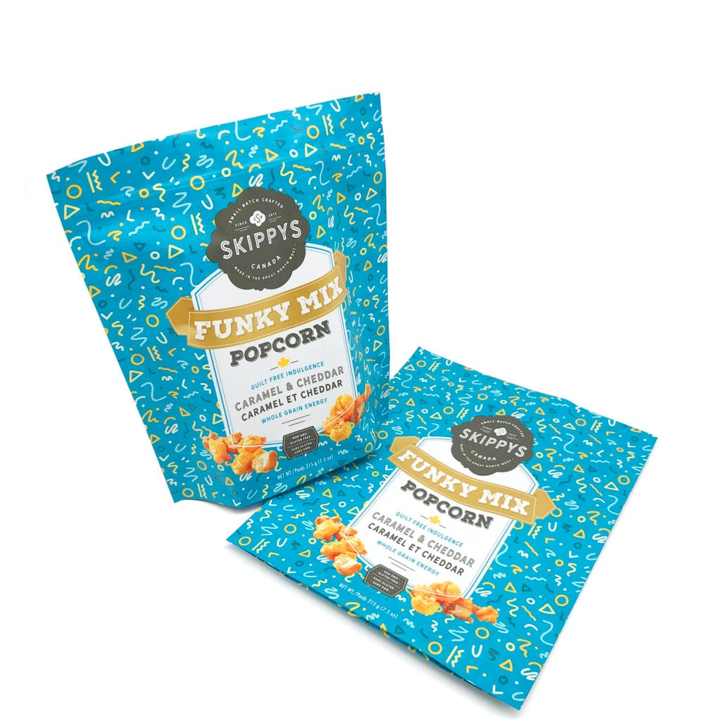 Doypack Bag Manufacturer Custom Tortilla Bolsa Packaging With Zipper Potato Fries Popcorn Zip Stand Up Pouch Packaging