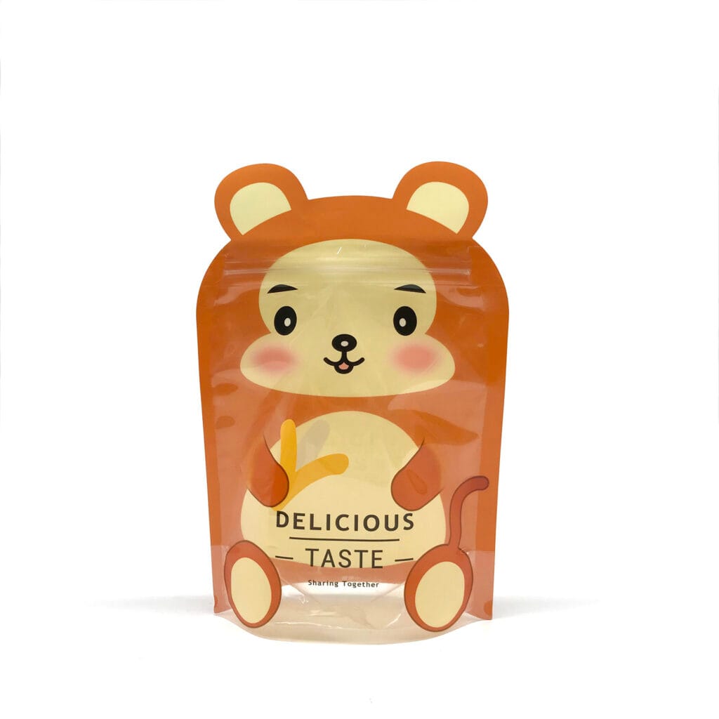 Manufacturer Plastic Resealable Aluminum Foil Food Packaging With  Zipper Stand Up Pouch Bag For Nuts Doypack Custom