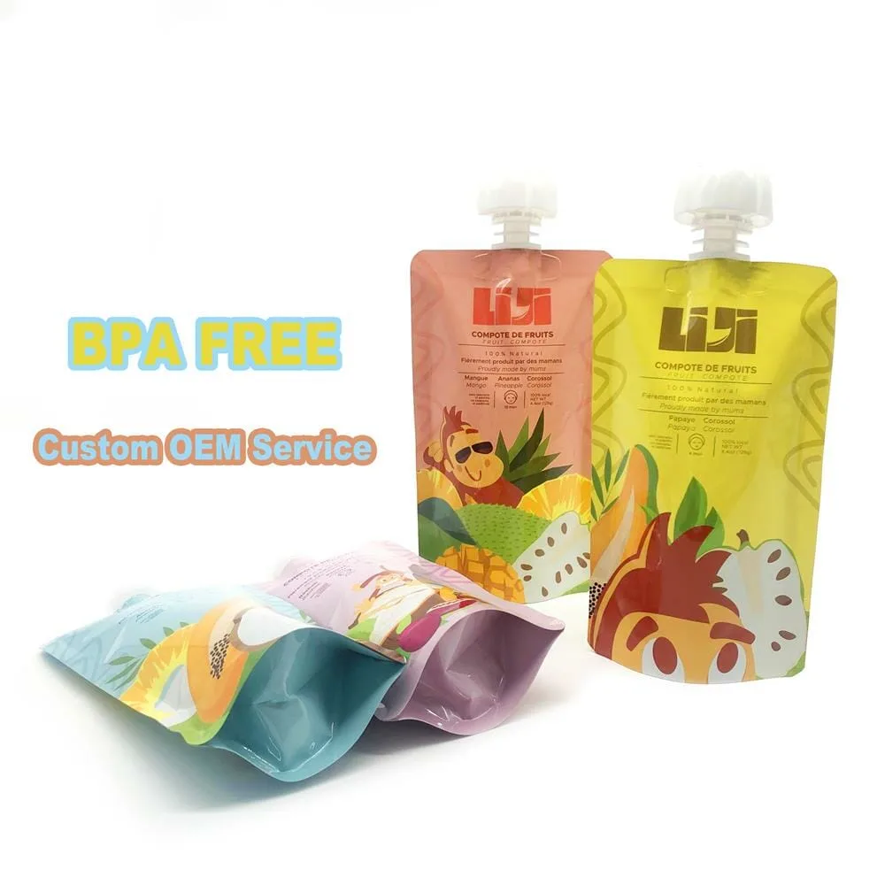 China's Leading Manufacturer Redefines Packaging with Spout Pouches 5 2.1 Spout Pouches