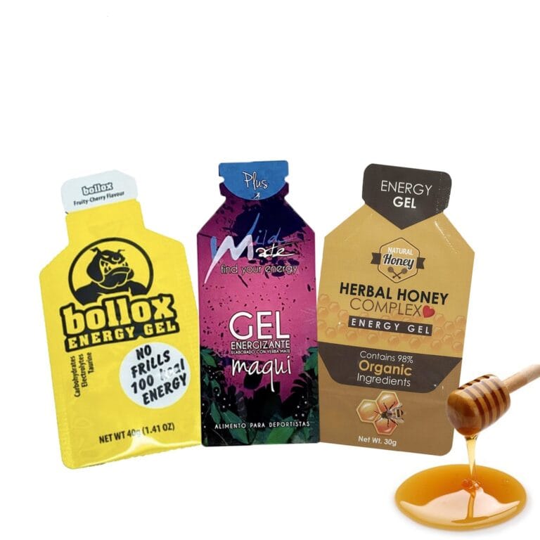 energy gels packaging