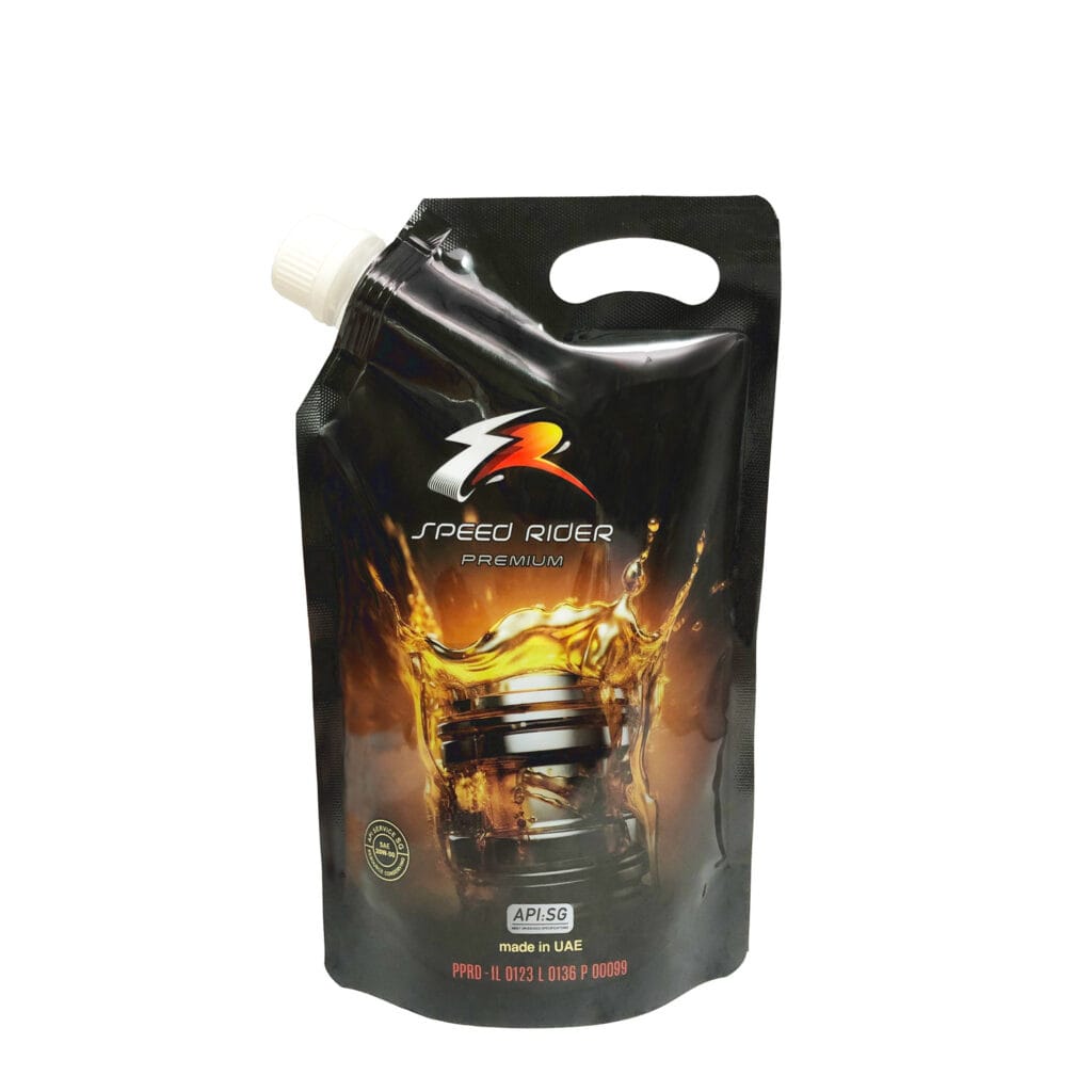 1L 3L 5L Doypack Car Engine Oil Motor Oil Wholesale Spout Pouch