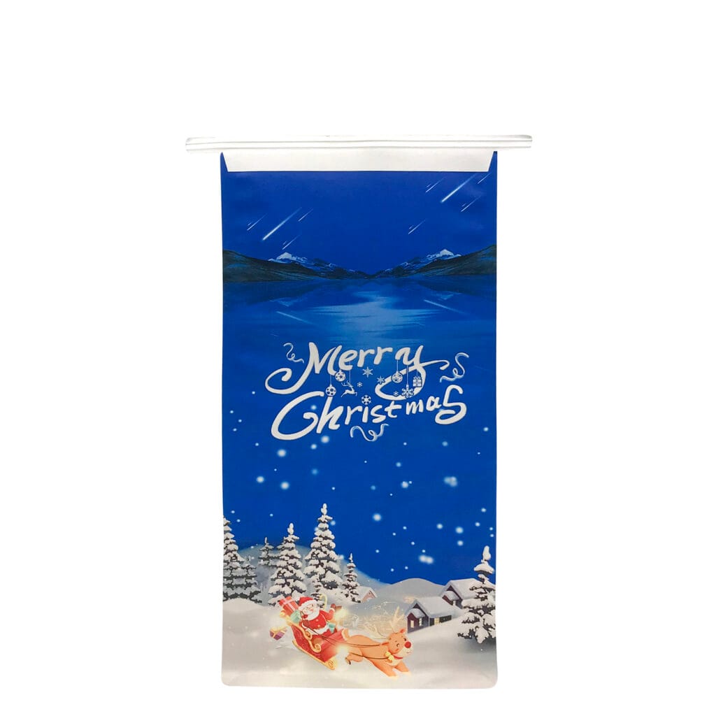 Christmas Bread Packaging Bag Manufacturer Kraft Paper Sandwiches Bread Bag