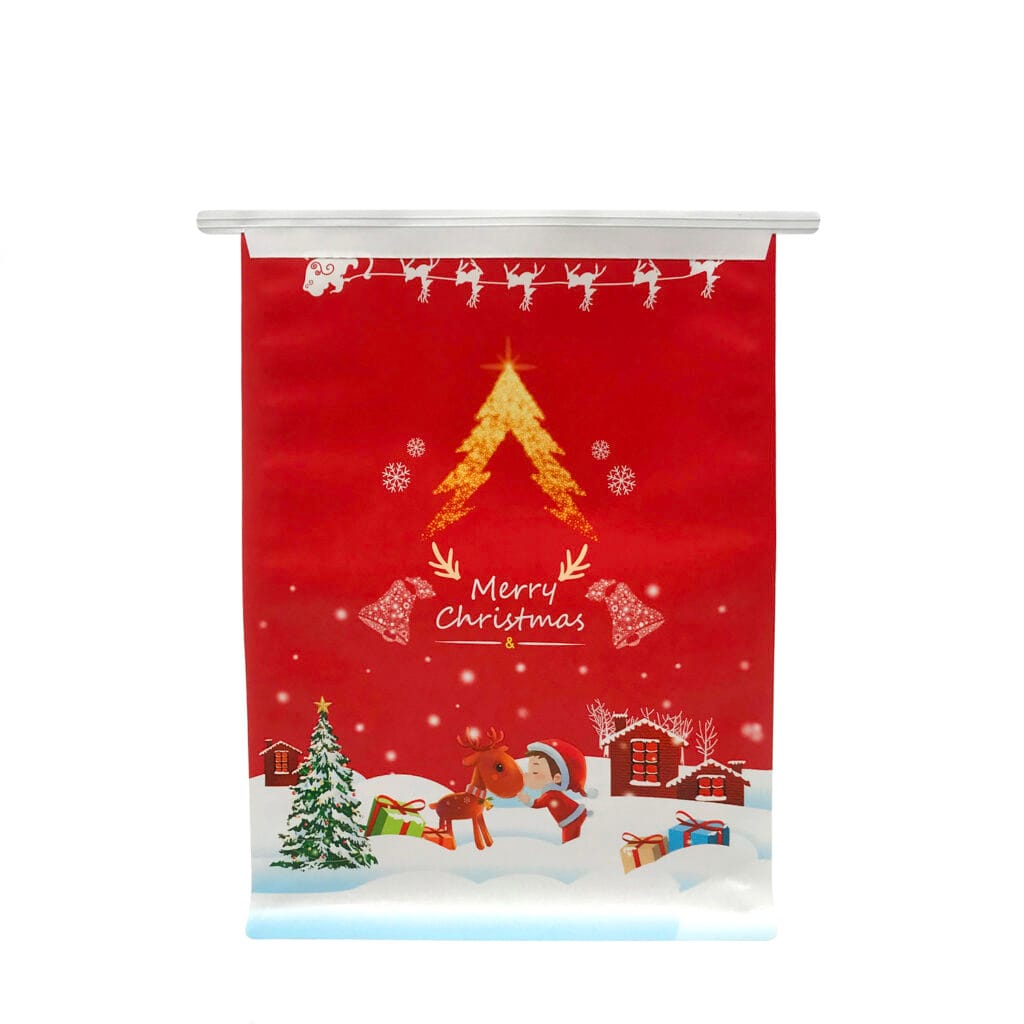 Christmas Bread Packaging Bag Manufacturer Kraft Paper Sandwiches Bread Bag