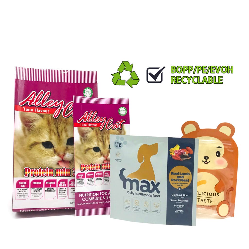 1kg 5kg 10kg Dog Pet Recycle Cat Food Packaging Bag