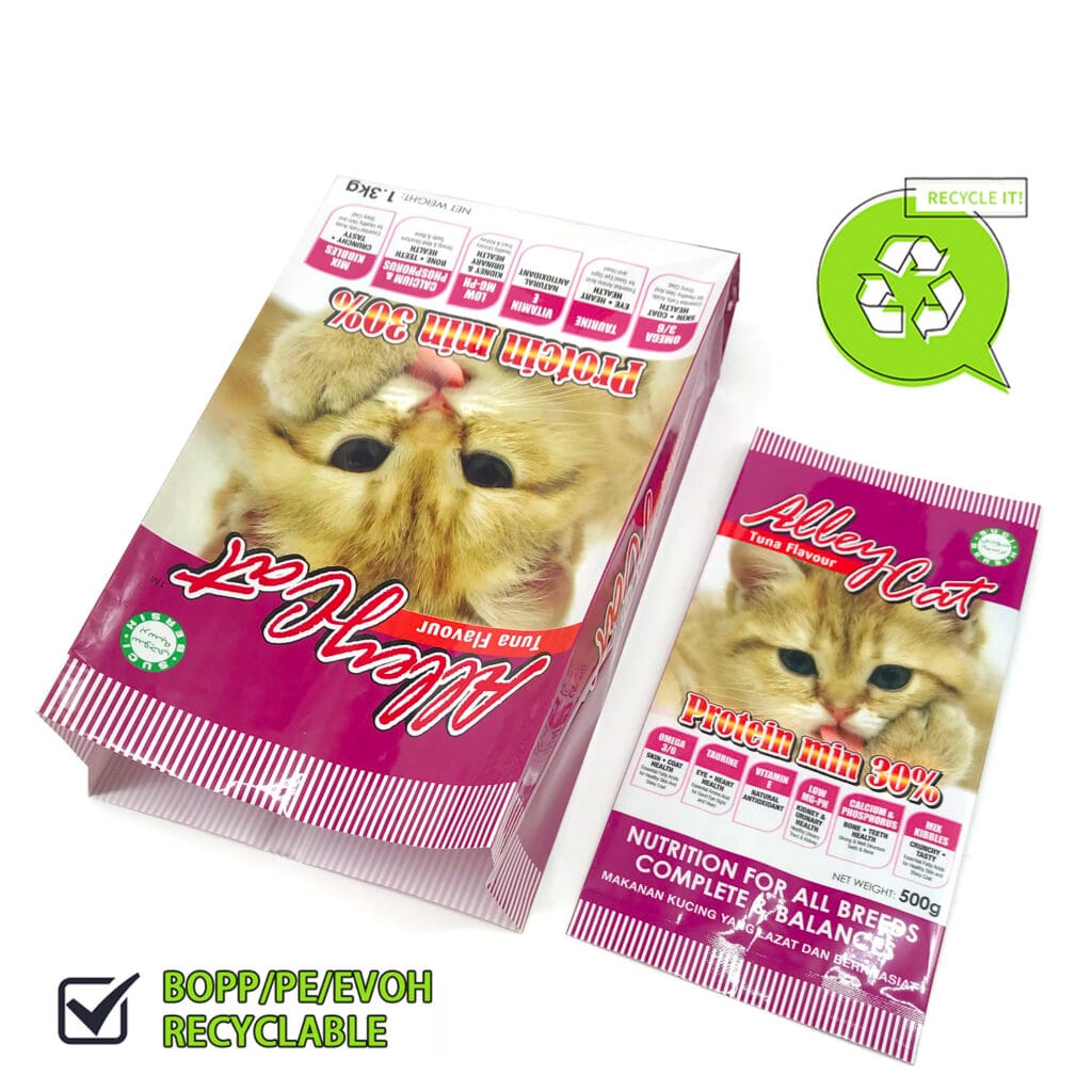 1kg 5kg 10kg Dog Pet Recycle Cat Food Packaging Bag