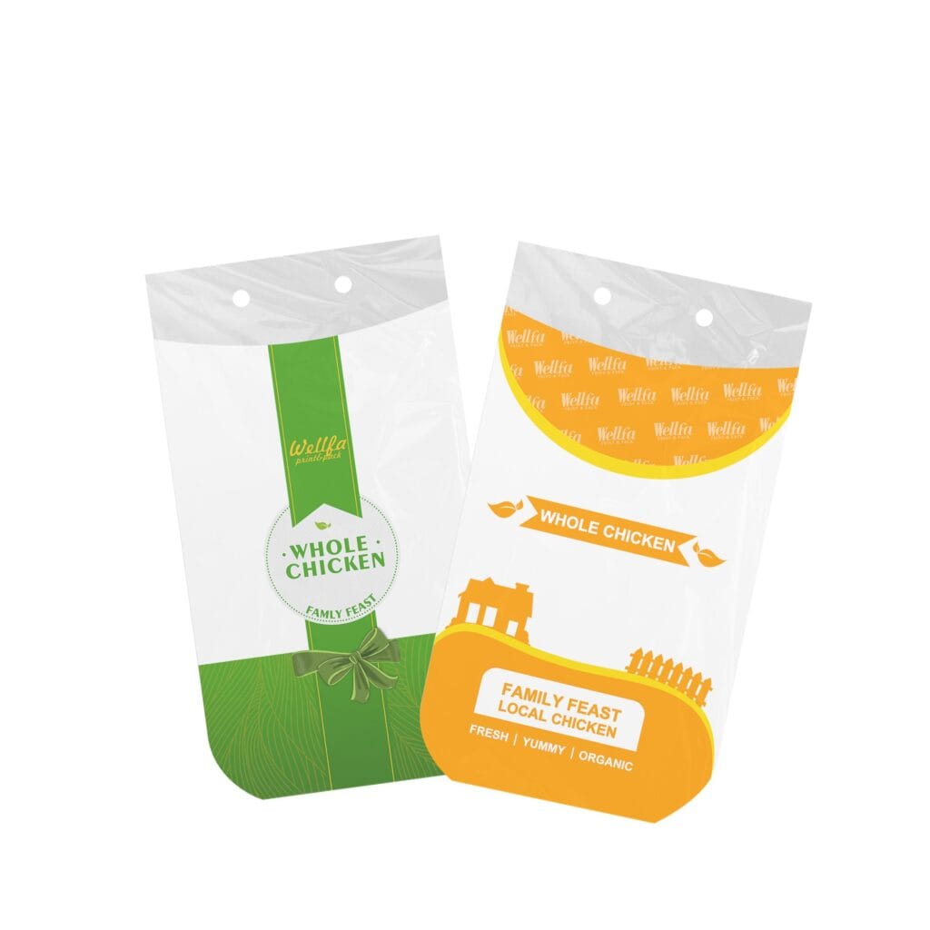 Whole Chicken Packaging Plastics HALAL  Frozen Turkey Bag