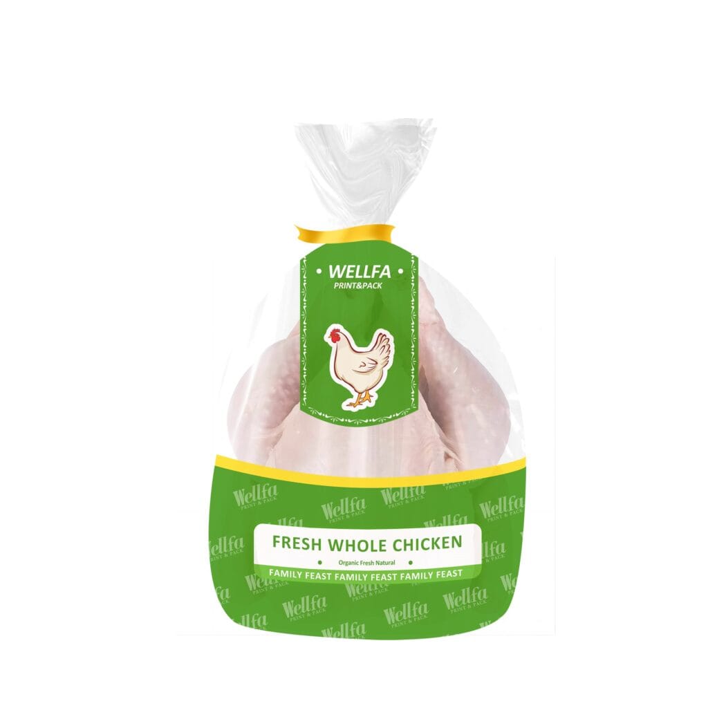 PE Frozen Chicken Packaging Bag HALAL Turkey Packaging