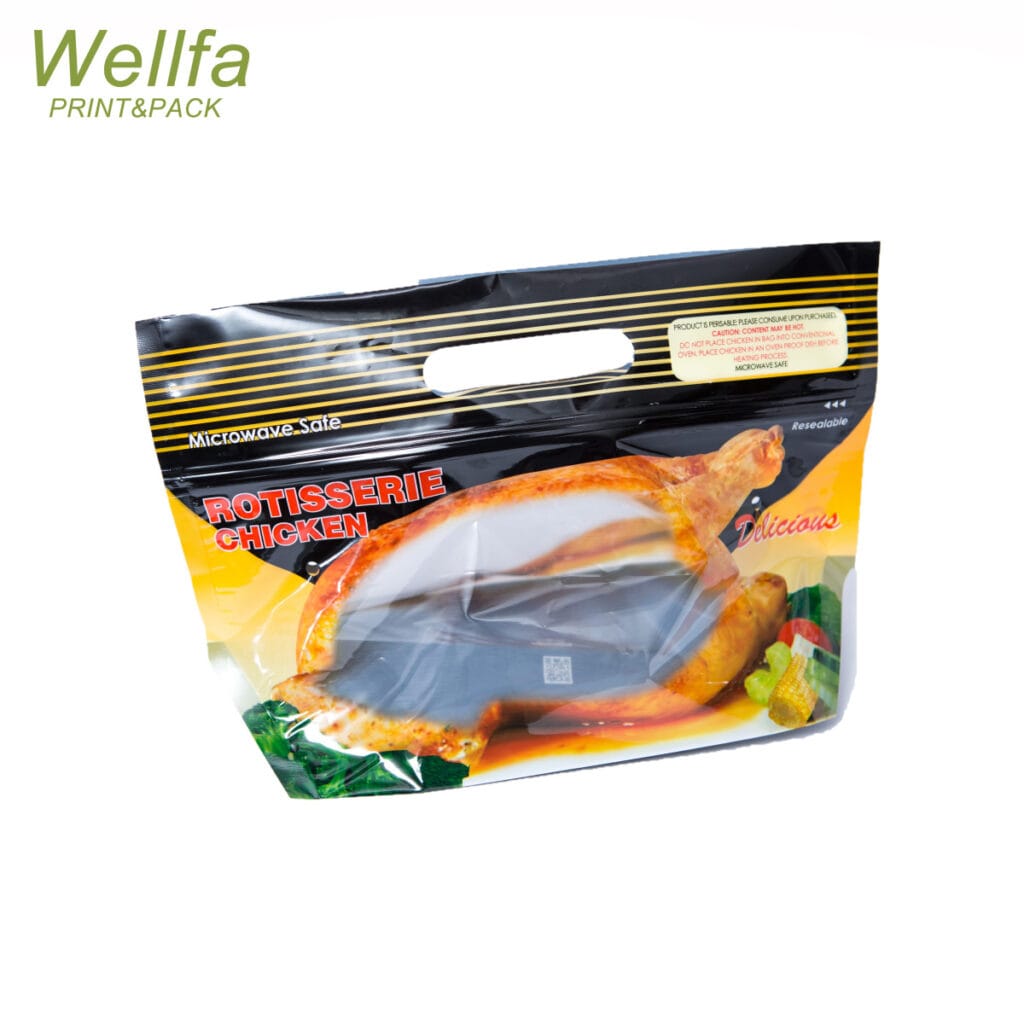 Food Packaging For Roasted Chicken Microwave Hot Chicken Bags