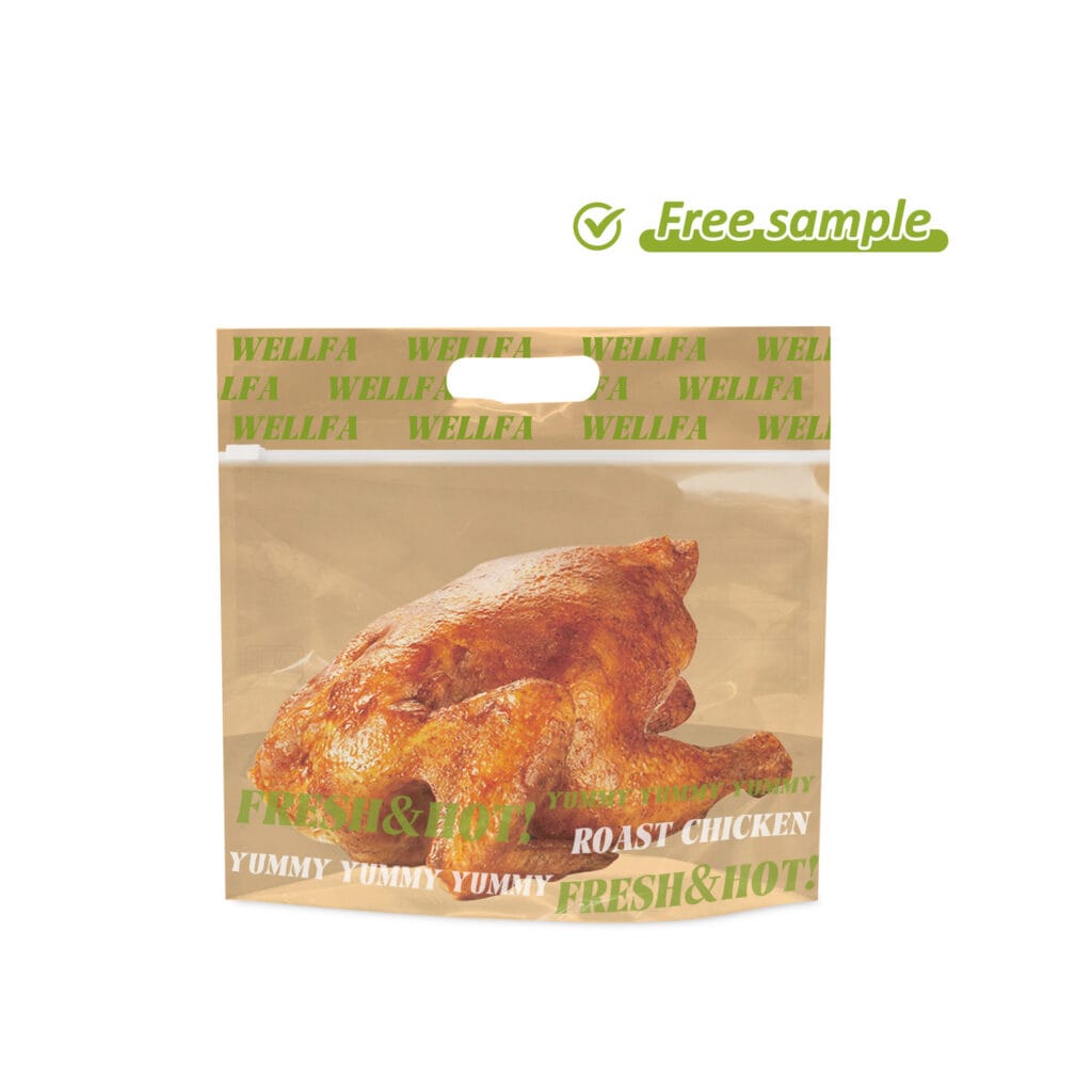 Chicken Packaging Company Resellables Rotisserie Anti-fog Chicken Bags