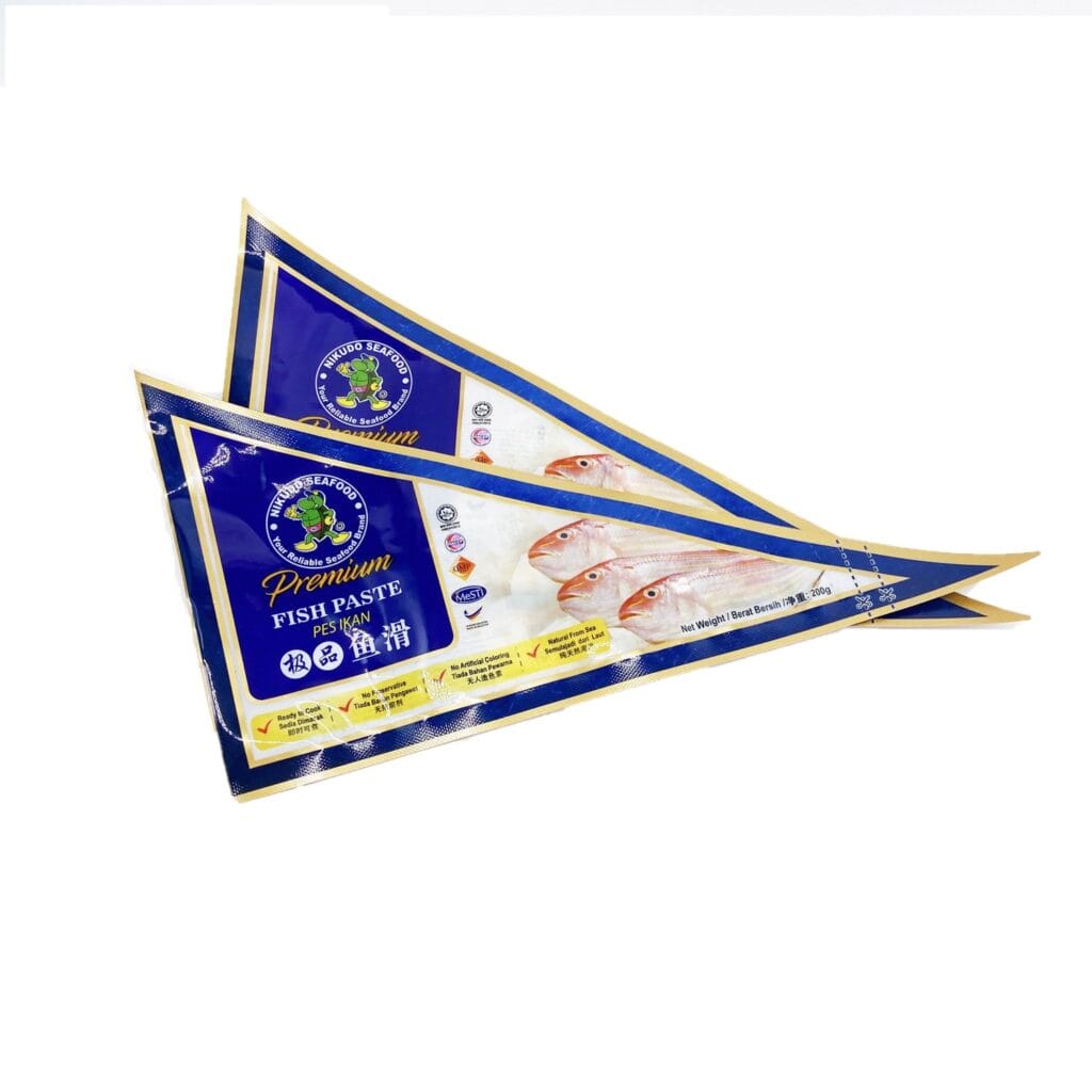 Plastic Laminated Material Frozen Fish Shrimp Slippery Frozen Packaging