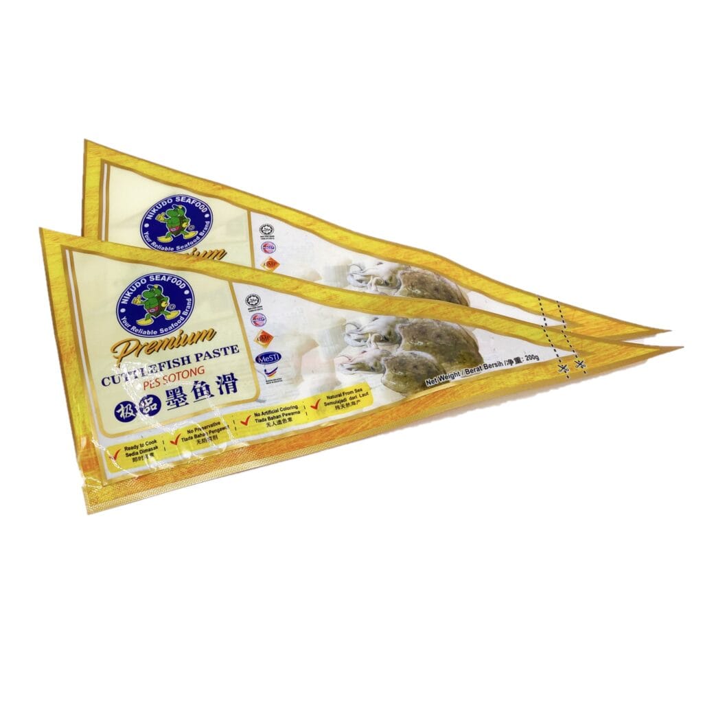 Plastic Laminated Material Frozen Fish Shrimp Slippery Frozen Packaging
