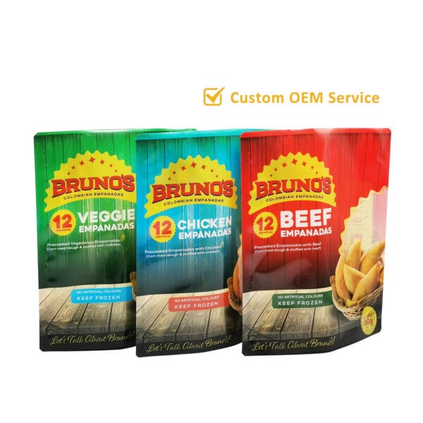 Saco de congelamento 1mbalagem de pastelaria congelada frozen pastry packaging bags