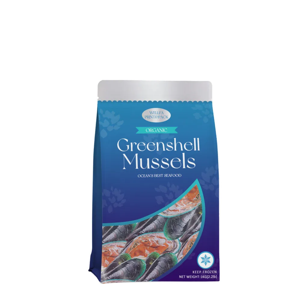 Qualidade em primeiro lugarfrsolução de embalagem para freezer solution 11 mussels freezer packaging