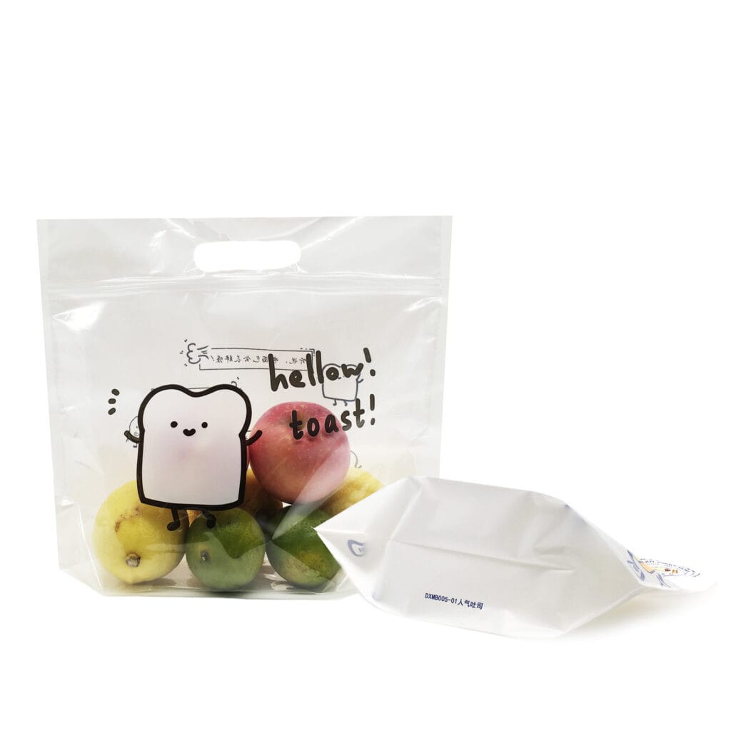 Frozen Fruit Packages Resealable Anti-fog Fruit Bag
