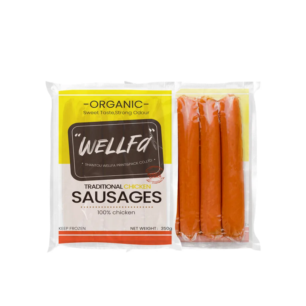 Qualidade em primeiro lugarsasolução de embalagem para freezerolution 2 frozen sausage packaging