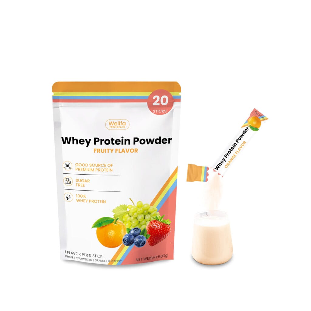 Bolsa Personnalise Custom Printing Whey Protein Soybean Ziplock Stand Up Pouch bag Proteina Powder Doypack