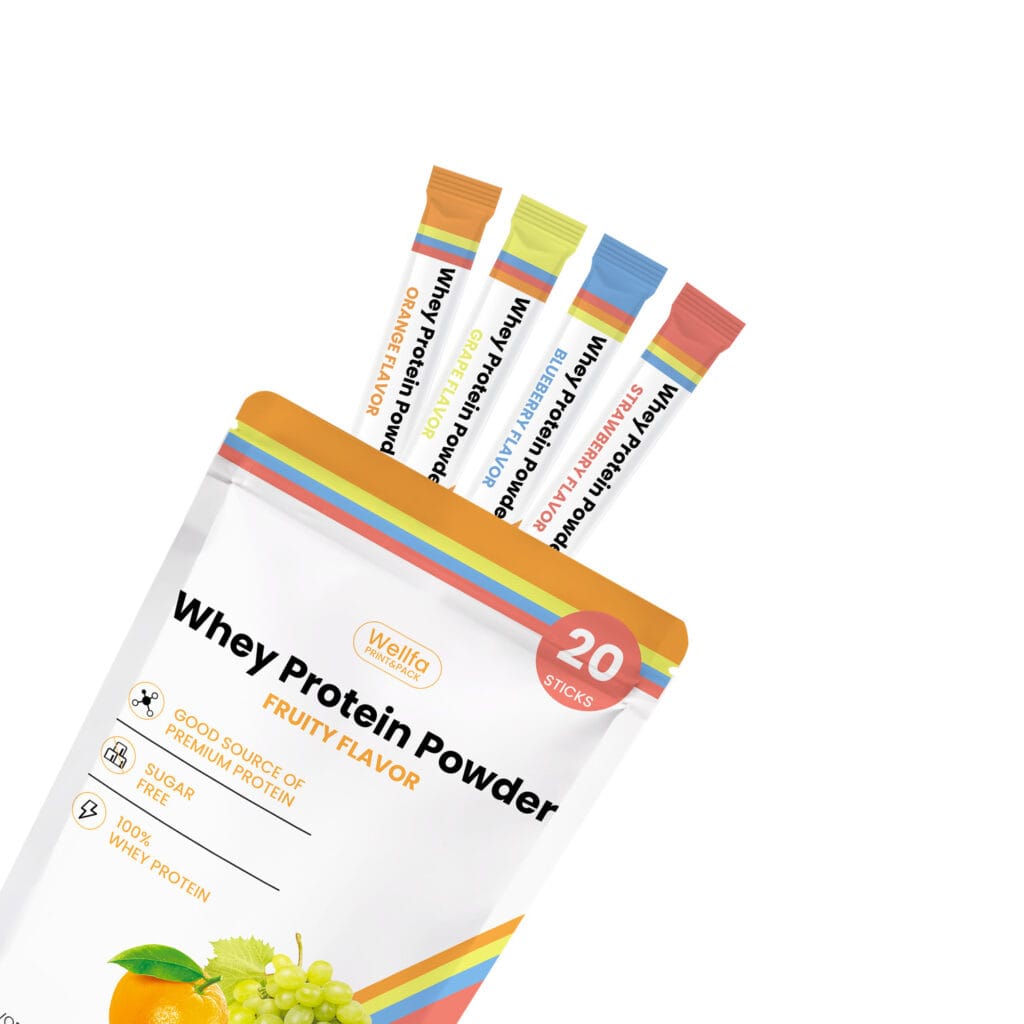 Bolsa Personnalise Custom Printing Whey Protein Soybean Ziplock Stand Up Pouch bag Proteina Powder Doypack