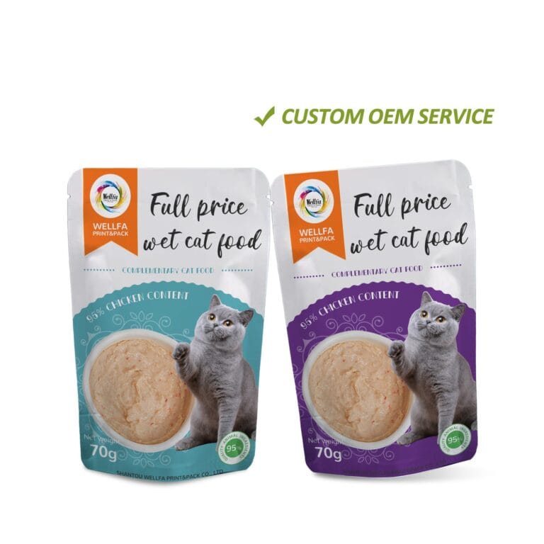 cooking wet pet food retort pouch