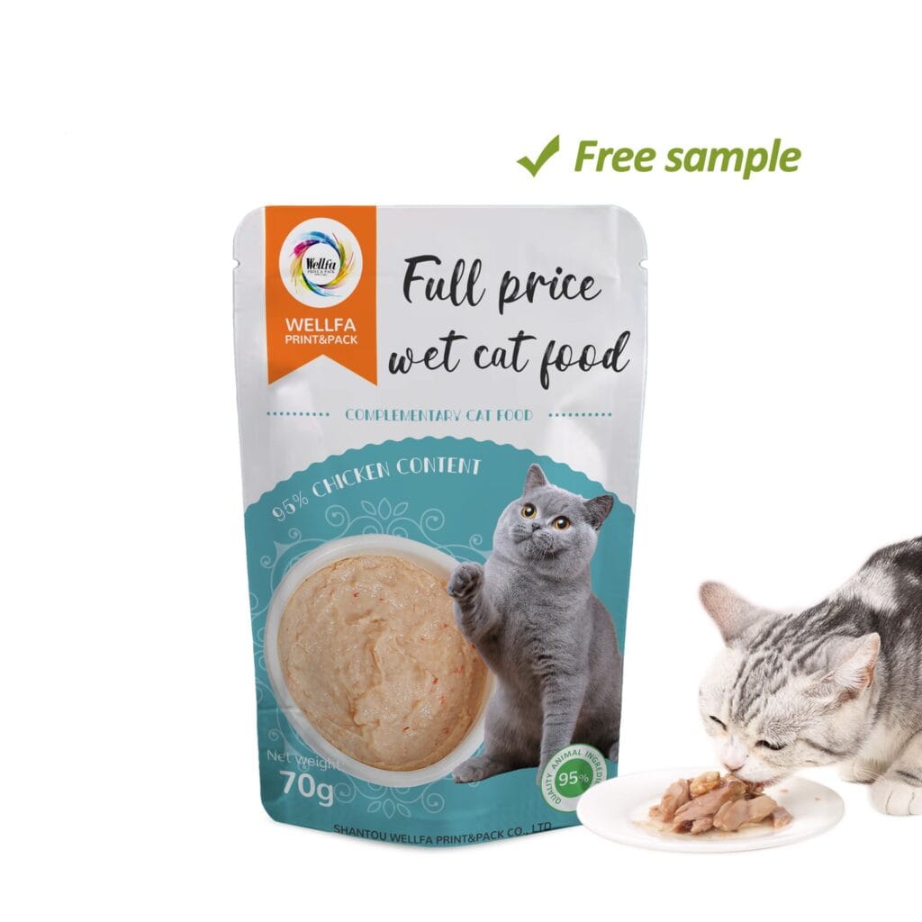 wet pet food retort pouch